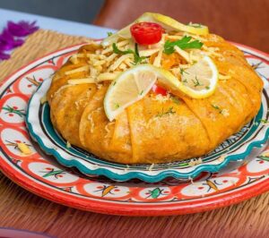 ndulge in a seafood pastilla at Al Kasr Al Mohammadi, featured on venez.ma for special dining in Agadir.