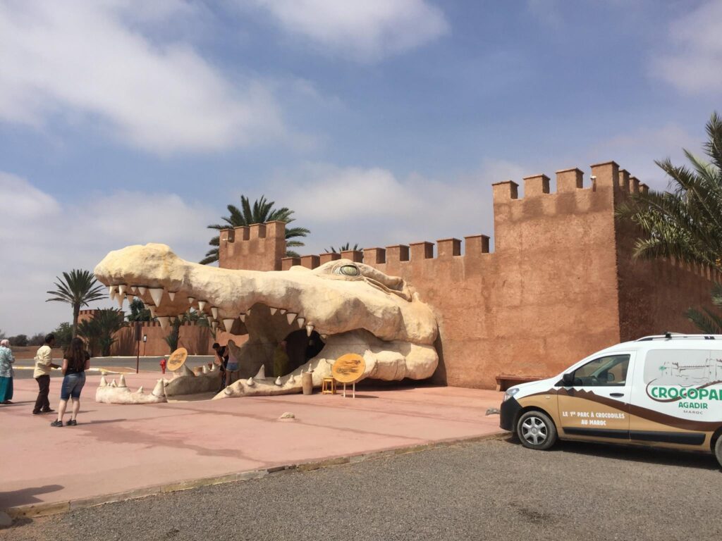 rocodiles au Crocoparc Agadir - attraction fascinante pour toute la famille